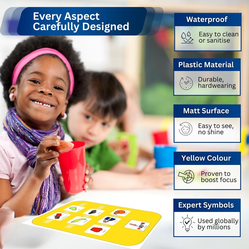 Snack Choice Board Nonverbal Communication – Visual Schedule for Kids