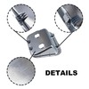 ASTAMOTOR 68345 Chrome Brake Valve Plate Fit for Peterbilt 357