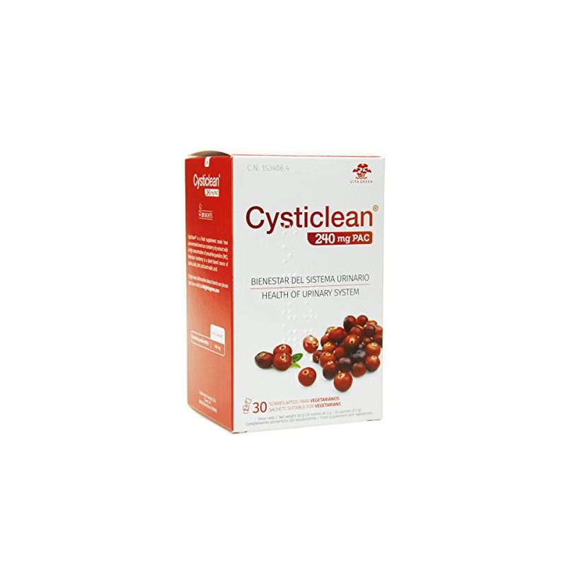 DIAFARM Cysticlean 30 Envelopes 240mgpac