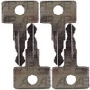 APUK 4x Ignition Switch Key Replacement for John Deere 2040