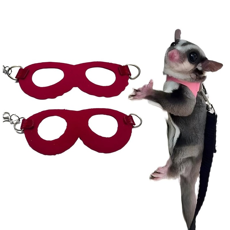 Sugar Gliders Harness Leash Set, 3 Pack Harness and Leash