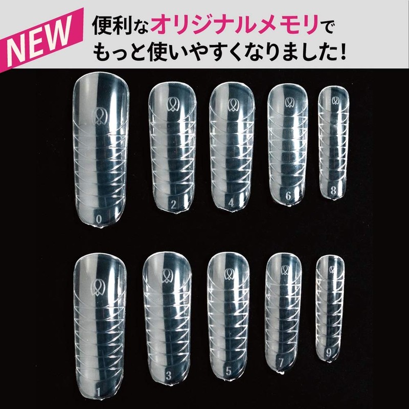 PRE GEL Pre-Ampha Pre-Tip Flat Fit Set #0 to #5#,
