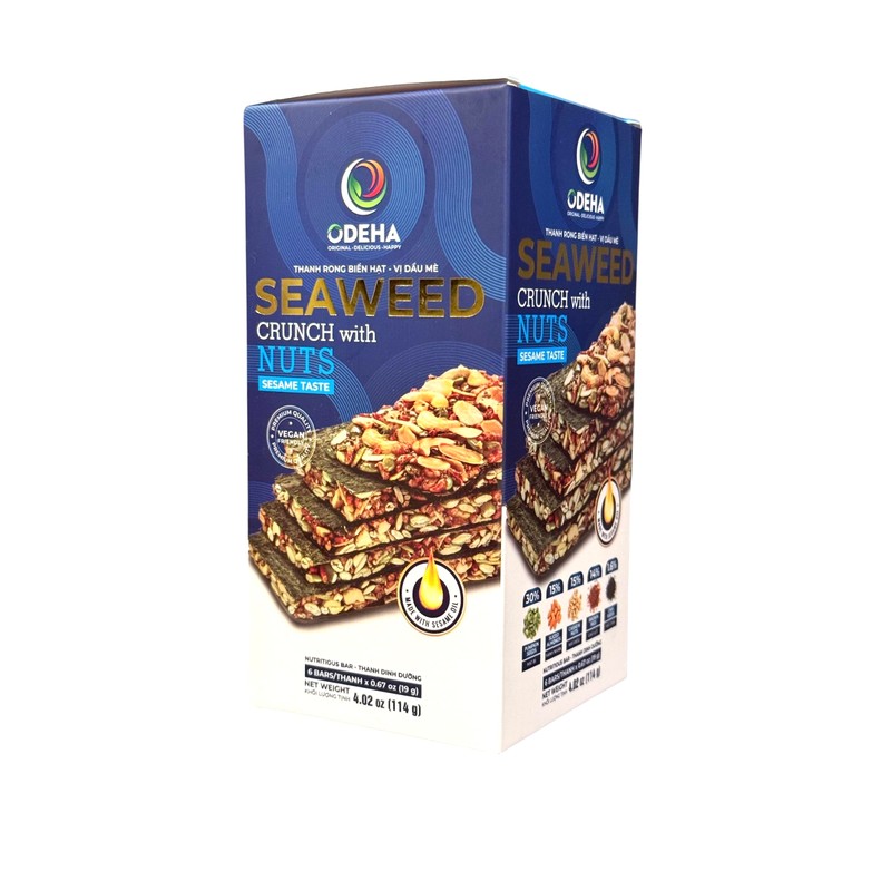 2 Packs - Sesame Seaweed Nuts - Thanh Rong Bien