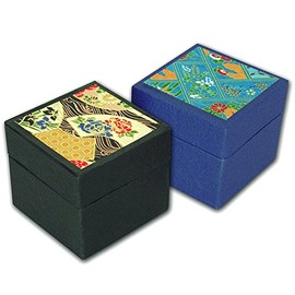 Yuzen Paper Origami (Beans), Black Type, Box of 100 Sheets