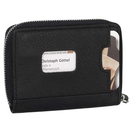 Small Branco Leather Credit Card Holder with RFID Protection Card Holder Wallet - Space for Over 4 Cards - Various Colours Black, Brown, black, rfid wallet