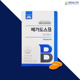 Goryeo Eundan Korea Eundan Megadose B Vitamin B Complex 850mg x 60 tablets 1 (2 months supply) H / 고려은단 메가도스B 비타민B군 850mg x 60정 1개 (2개월분) H
