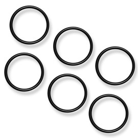 146789 O-Ring Replacement Parts, Suitable for Moen Single-Handle Lever Kitchen Faucets CA87009, CA87009SRS, CA87009BRB, CA87019, 7423, 7425, 7430, Etc., Black, Pack of 6.