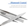 Mesee 10 Pieces Mini Diamond Needle File Set 150 Grit