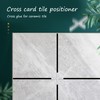 300PCS Tile Spacers,Decorative Tile, 2mm Tile Spacers, Plastic Cross Tile