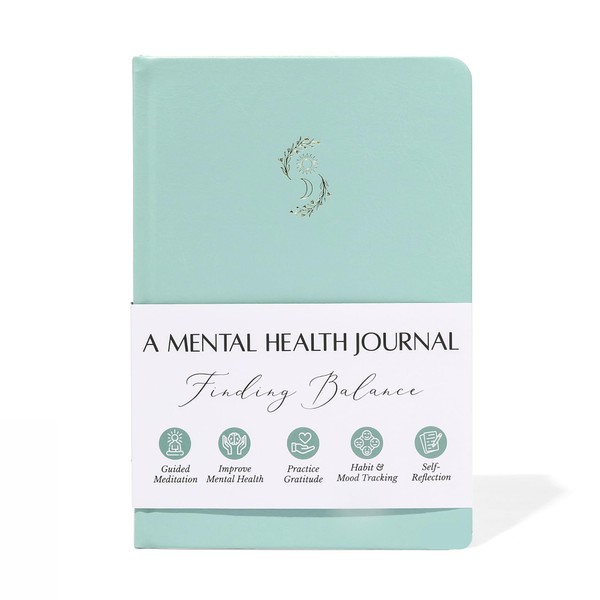 LIFTINSPIRE CO. FINDING BALANCE Mental Health Journal – 6-Month Daily