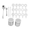 Coffee Decorating Stencils Coffee Carving Pen Set Stainless Steel Portable