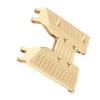Brass Chassis Gearbox Skid Plate Transmission Mount for Axial 1/18