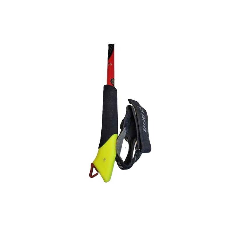 LEKI Nordic Walking Pacer HM Carbon Trekking Poles Red 120cm