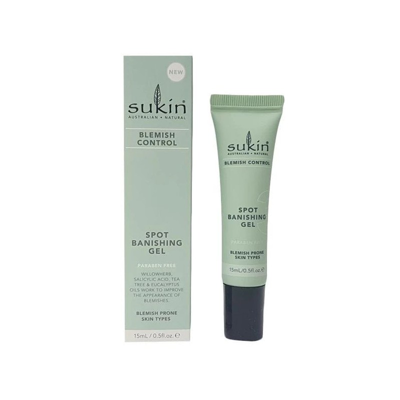 Sukin Blemish Control Spot Banishing Gel 15ml