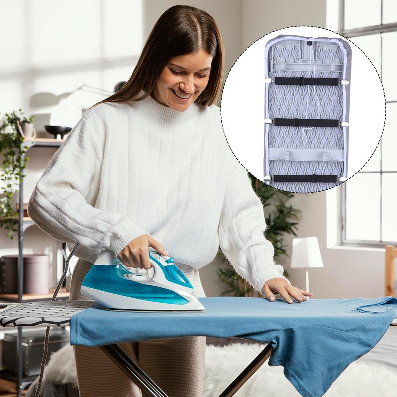 Xyembu 4Pcs Ironing Board Cover Clips Adjustable Ironing Board Pad