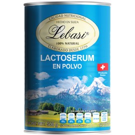 LEBASI/Lactoserum en polvo 500gr/ Alimento natural/ Elaborado en Suiza/ calidad Suiza/ vitaminas / Minerales/ Aminoácidos/ Proteínas/ Disacáridos/ 41 nutrientes naturales/ sin conservadores.
