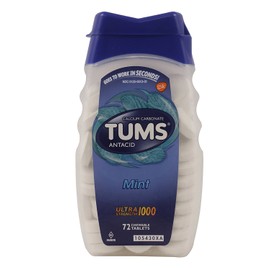 TUMS Ultra 1000 Mint Size 72 Count (pack of 2 )