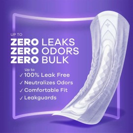 Always Discreet Incontinence Pads, Heavy Absorbency, Long Length, 64 CT