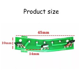 SaiDian 2Pcs E Bike Hall Sensor 2-Wheels Electric Vehicles Motor Hall Element Circuit Board 41F Motor Hall Plate Sensor 120 Degree with Wire