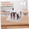 PACKOVE Razor Holder Clear Bathroom Organizer Modern Vanity Organizer for