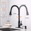 Touch Kitchen Faucet,KEER Smart Kitchen Sink Faucet with Pull Down