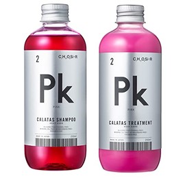 Karatas Heat Care Color Shampoo & Treatment Set, Pk (Pink), 8.5 fl oz (250 ml)