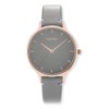 Engelsrufer ERWA-COLOUR-LGY2 Women's Watch Colour Analogue Quartz Rose Grey, Strap.
