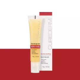Curederm [큐어덤]센스티브 수딩 페이스 & 립 케어 [CureDerm] Sensitive Soothing Face & Lip Care