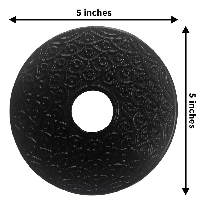 Reseralife Cast Iron Trivet for Teapot - Sturdy - Non