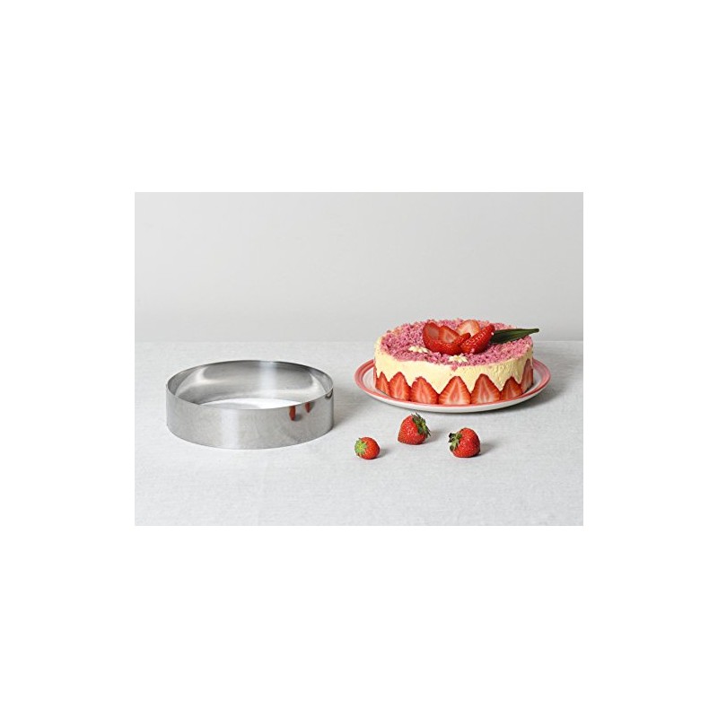 Gobel - Moussering aus Edelstahl Ø 18 cm - Pastetenring
