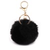jtkdxqs Pom Pom Keychain Soft Artificial Rabbit Fur Plush Fluffy