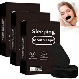 90PCS Mouth Tape For Sleeping, Tiras Bucales Antirronquidos, Parches Boca para Dormir No Roncar, Cinta Bucales Antirronquidos Ayudan con Respiración  