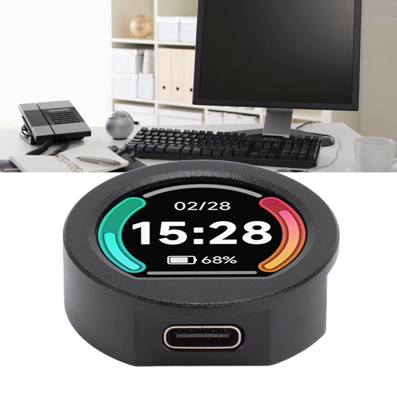 For RP2040 MCU Microcontroller Development Board 0.99inch Round LCD IPS
