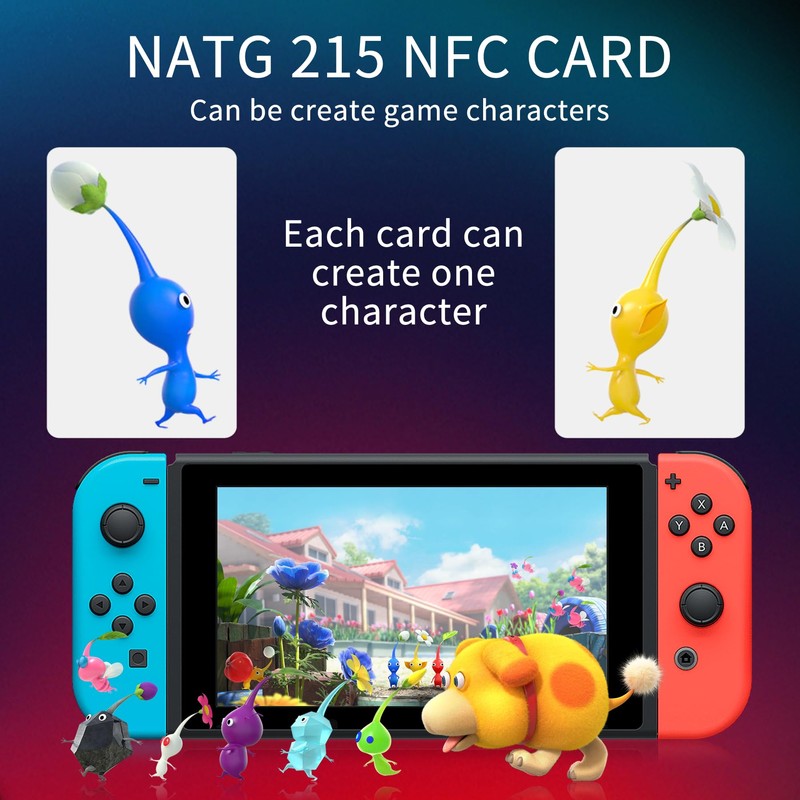 SANPOPO 20pcs NFC Tags NTAG215 NFC Card,Blank NFC Cards NFC