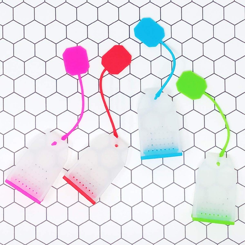 Wrapables Reusable Silicone Tea Infusers for Loose Leaf Teas Tea