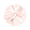 Shhh Silk Oversized Pink Silk Scrunchie