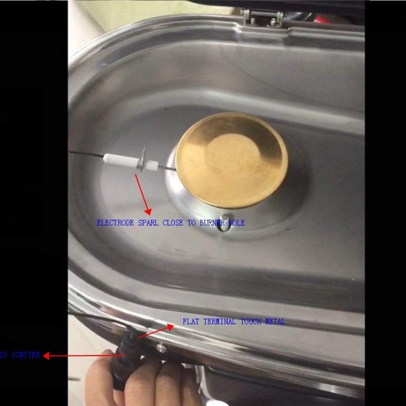 METER STAR Push Button Kitchen lighters Piezo Spark Ignition Set