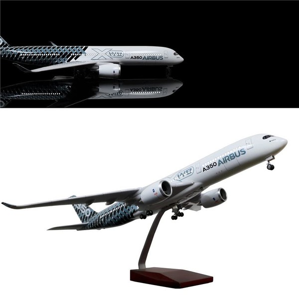 24-Hours 18” 1:160 Scale Airplane Kit A380 Model Plane Collection
