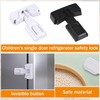 4 Pieces Child Safety Lock, Anti-Door Refrigerator Lock, Pet and