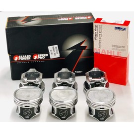 Sealed Power +.030 Pistons & Rings combo Set of (6) compatible with 1996-2006 Jeep Cherokee Wagoneer 4.0 4.0L 242. (+.030 over or 3.905" bore)