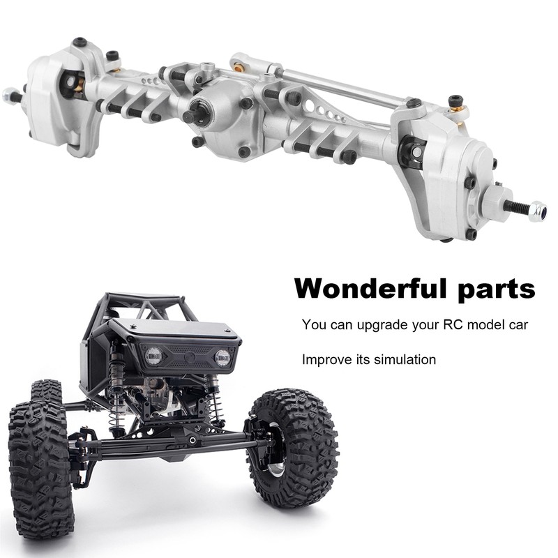 Remote Control Crawler Metal Front Portal Axle Assembly for Axial