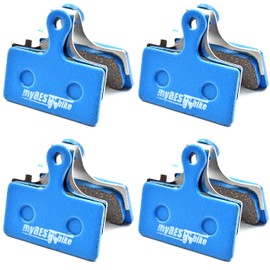 myBESTbike - Bicycle Brake Pads 4 Pairs Disc Brake Pads for Bike Compatible with Shimano G01S XTR BR-M9000 M987 M985 XT M8000 M785 SLX M675 M666 Deore M615