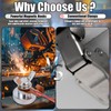 Fukaisu Welding Magnetic Grounding Clamp, Strong Magnetism Welding Support Clamp