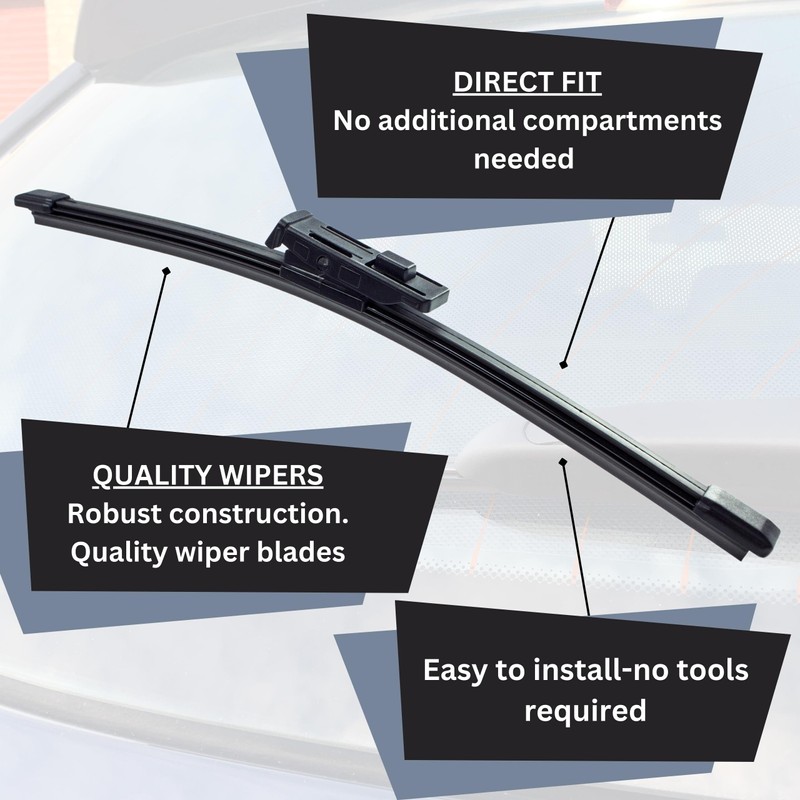 SHS Wipers Rear Window Fits VW ID.4 2021-onwards Replacement Rear