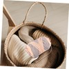 DOITOOL 1roll Craft Rope Rainbow Yarn for Weaving Knitting and