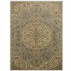 Home Dynamix Royalty Medallion Traditional Area Rug, Blue/Ivory, 5'2"x7'2"