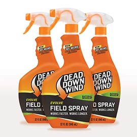 Dead Down Wind Evolve Field Spray, Natural Woods, 32 oz bottle, 3 Pack