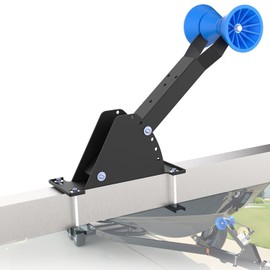 DITKOK Adjustable Boat Winch Stand with Roller, Boat Trailer Winch Stand for 3" to 4" W x 4" H Trailer Tongue, Boat Trailer Winch Post/Winch Stand（No Winch）