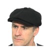 London Design Men's Newsboy Cap Baker Boy Gatsby Felt Wool