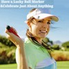 FINGER TEN Golf Ball Marker for Ladies Men Value 6